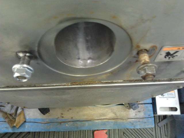 Stainless steel meat grinder repair