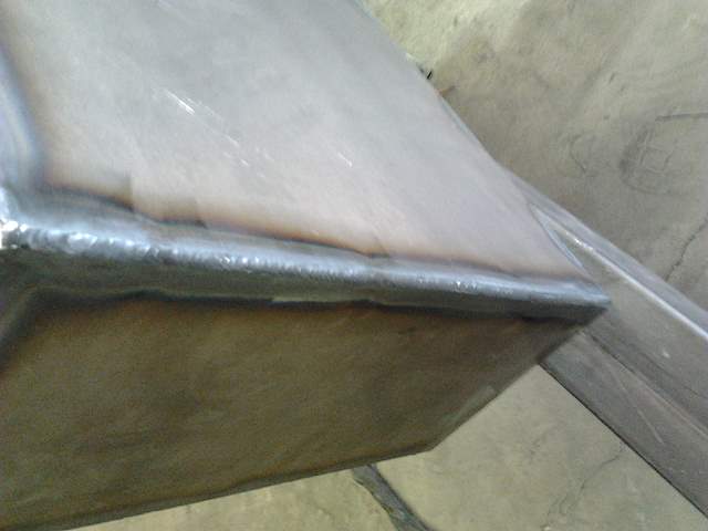 Steel fuel tank