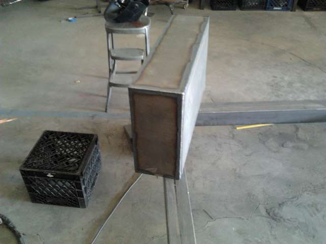 Steel fuel tank